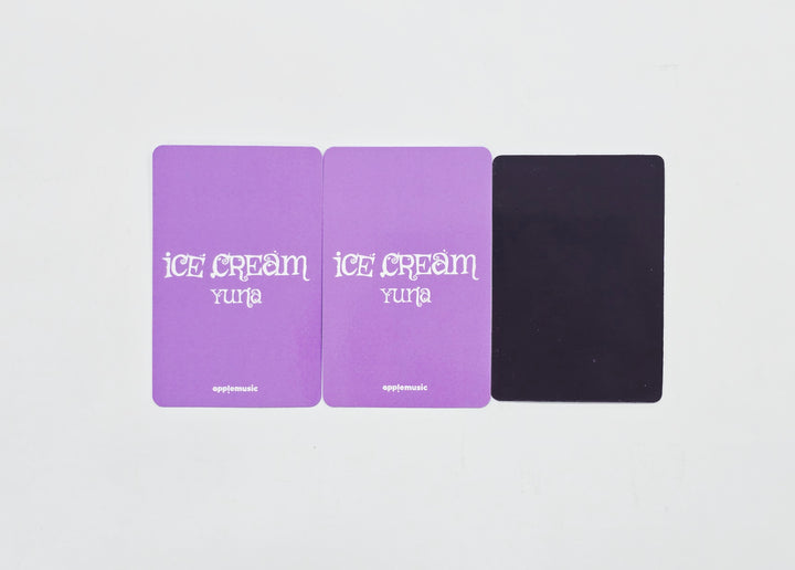 YUNA (of ITZY) "Ice Cream" - Apple Music Pre-Order Benefit Photocard, Photo Magnet [26.03.25]