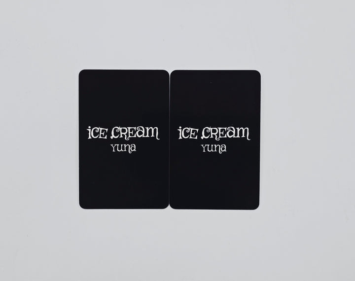 YUNA (of ITZY) "Ice Cream" - Blue Dream Media Pre-Order Benefit Photocard (Ice Cream Ver.) [26.03.25]