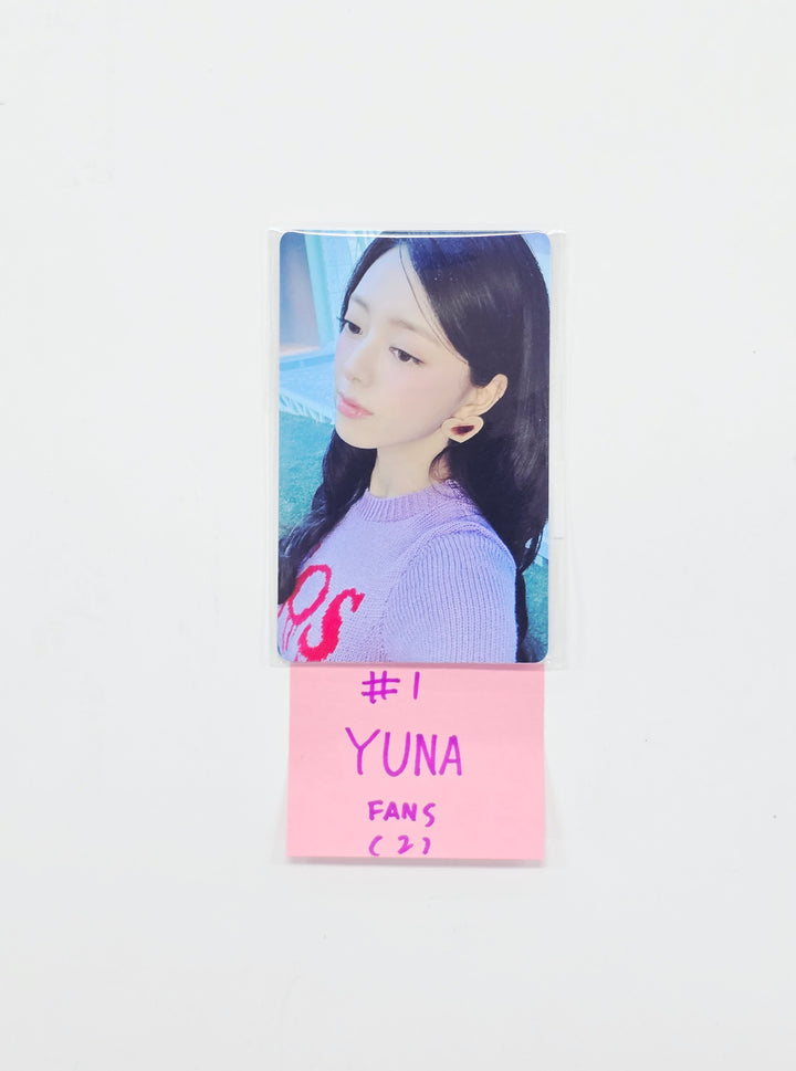 YUNA (of ITZY) "Ice Cream" - FANS Shop Pre-Order Benefit Photocard [26.03.25]