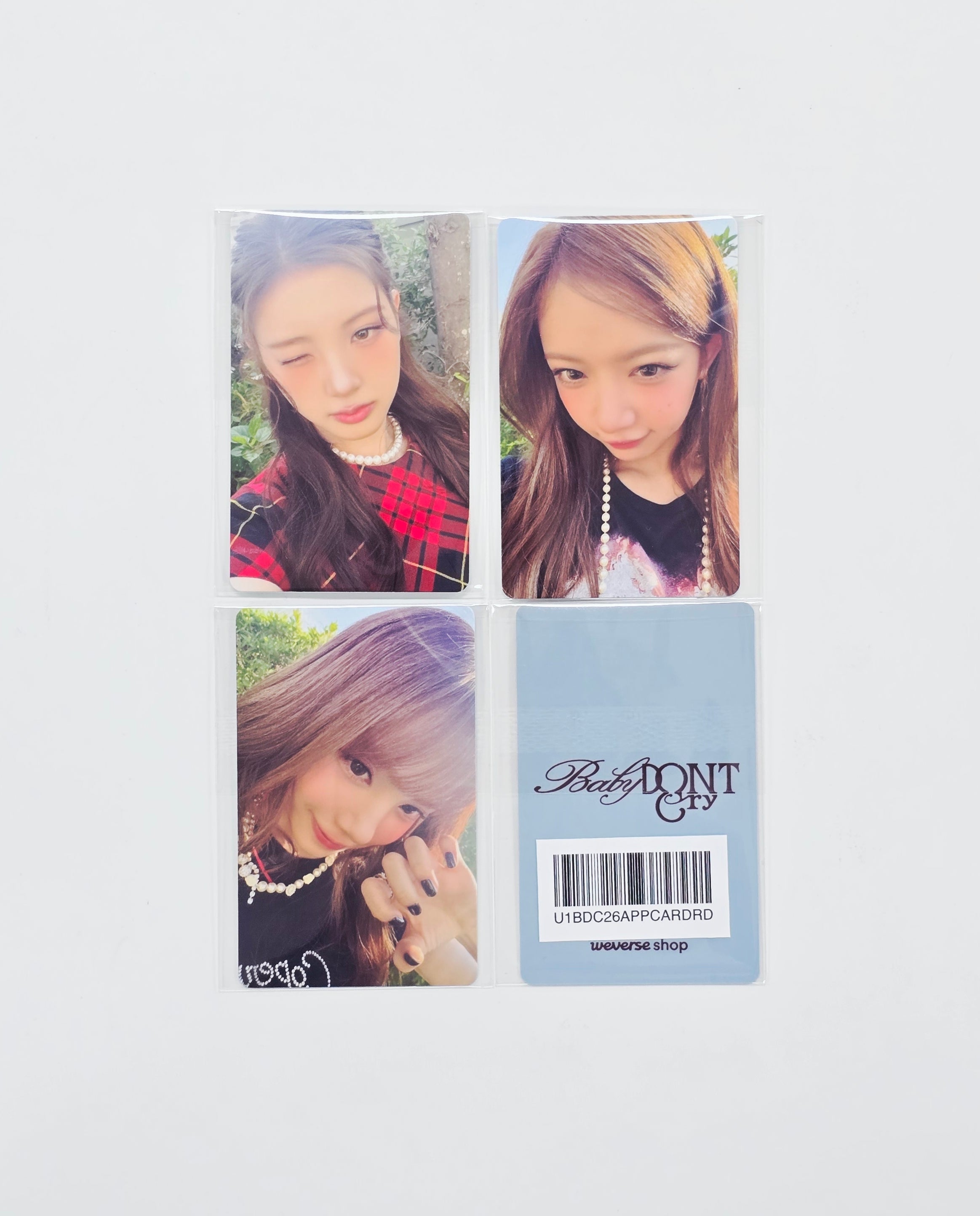 babydontcry AFTER CRY whosfanトレカ　セット Baby Don