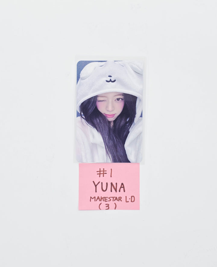 YUNA (of ITZY) "Ice Cream" - Makestar Lucky Draw Event Photocard [26.03.25]