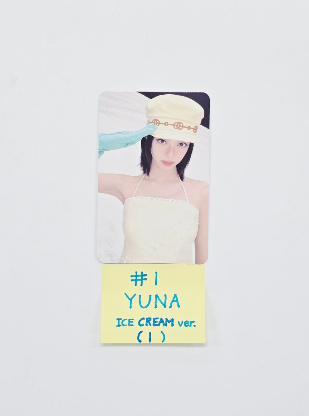 YUNA (of ITZY) "Ice Cream" - Official Photocard (ice cream ver.) [26.03.25]