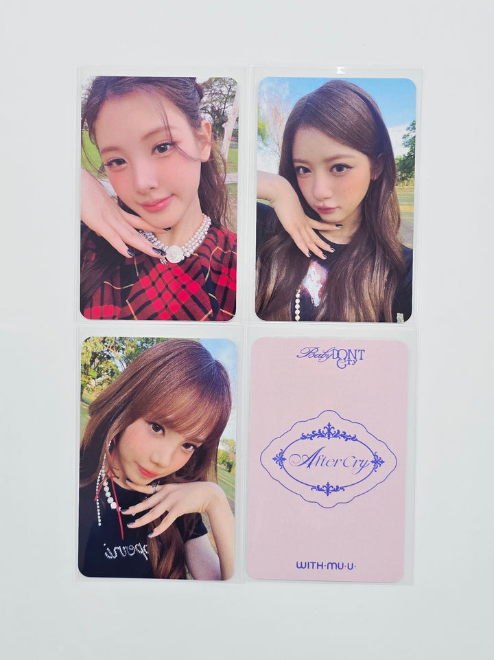 Baby DONT Cry "AFTER CRY" - Withmuu Pre-Order Benefit Photocard [26.03.26]