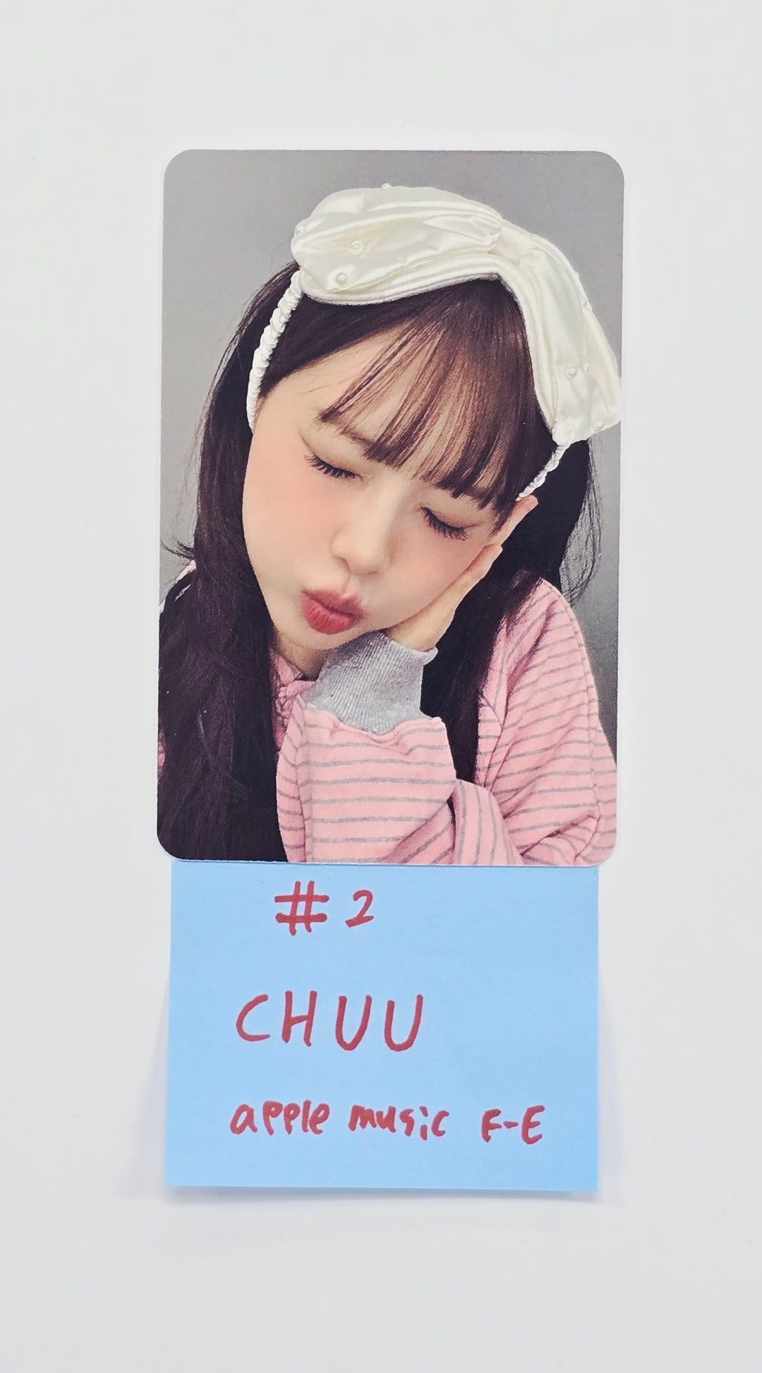 CHUU The First Album "XO, My Cyberlove" - Apple Music Fansign Event Photocard R2 (Cyber Ver.) [26.03.26]