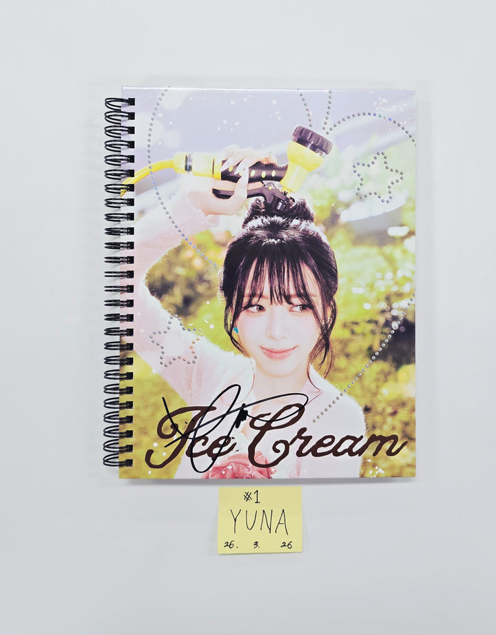 YUNA "Ice Cream" - Hand Autographed(Signed) Promo Album [26.03.26]