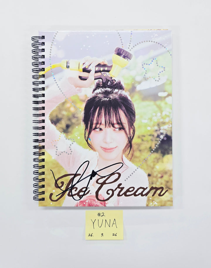 YUNA "Ice Cream" - Hand Autographed(Signed) Promo Album [26.03.26]