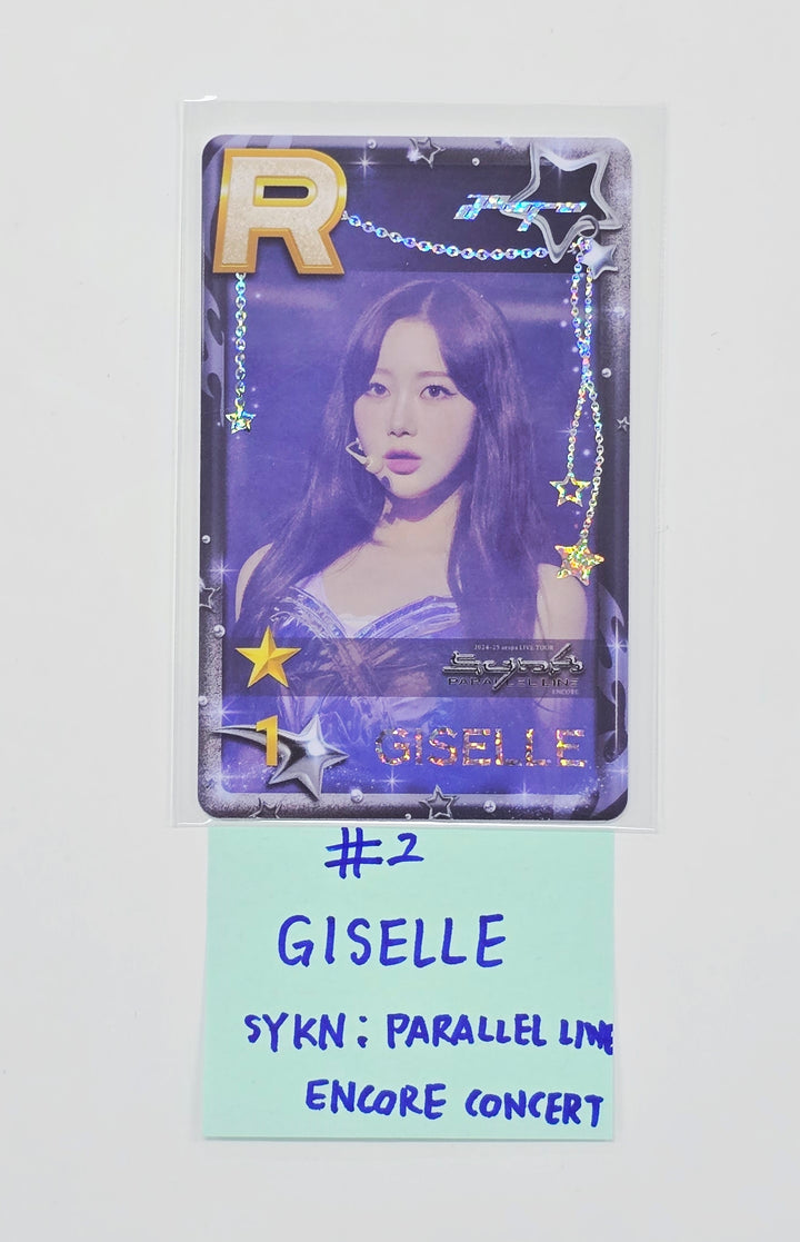Aespa - "SYKN : PARALLEL LINE ENCORE CONCERT" Event PVC Photocard [26.03.27]