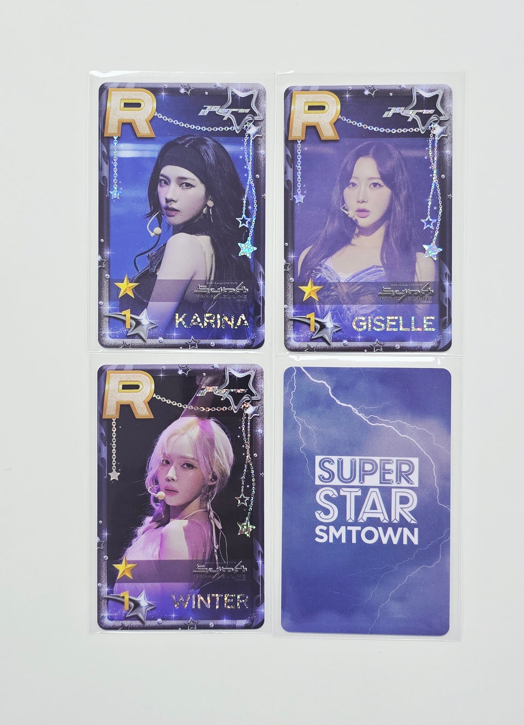 Aespa - "SYKN : PARALLEL LINE ENCORE CONCERT" Event PVC Photocard [26.03.27]