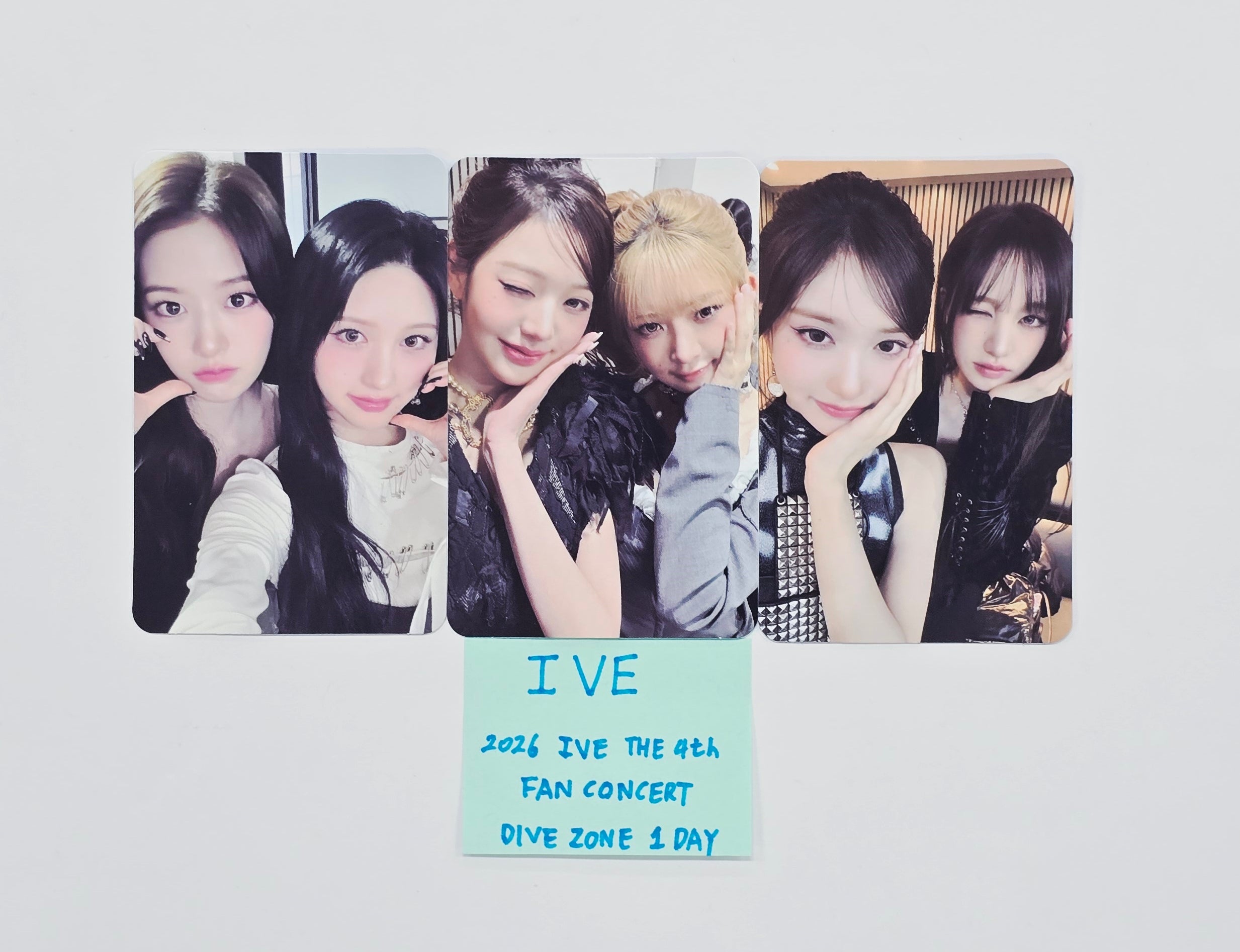 IVE 全メンバーサイン入りファブリックポスター IVE - HALLYUSUPERSTORE