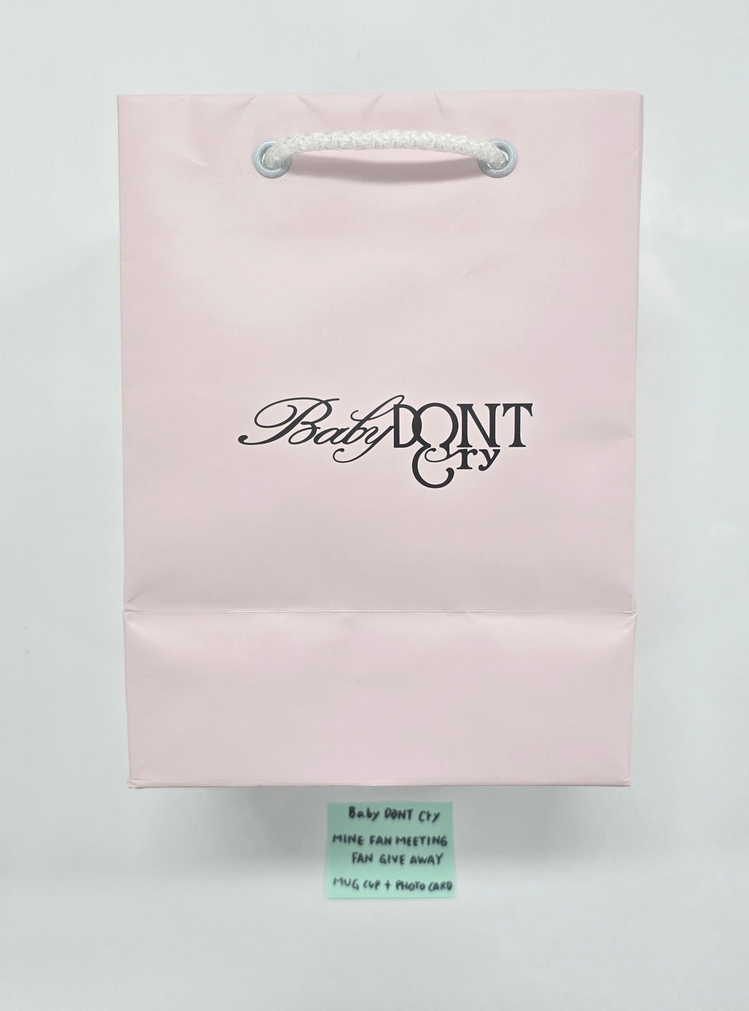 Baby DONT Cry "AFTER CRY" - Mini FanMeeting Fan Giveaway Set [26.03.27]