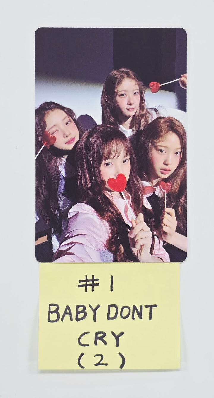 Baby DONT Cry "AFTER CRY" - Official Photocard (unit, grup) [26.03.27]