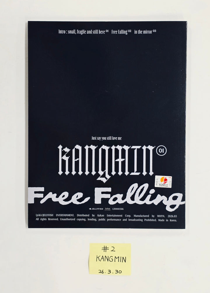 KANGMIN "Free Falling" - Hand Autographed(Signed) Promo Album [26.03.30]
