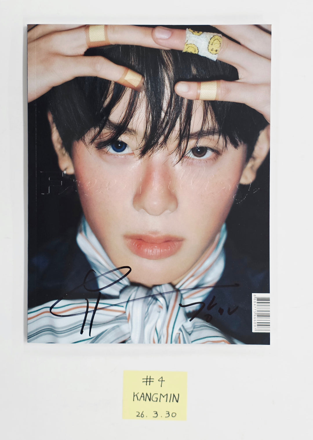 KANGMIN "Free Falling" - Hand Autographed(Signed) Promo Album [26.03.30]