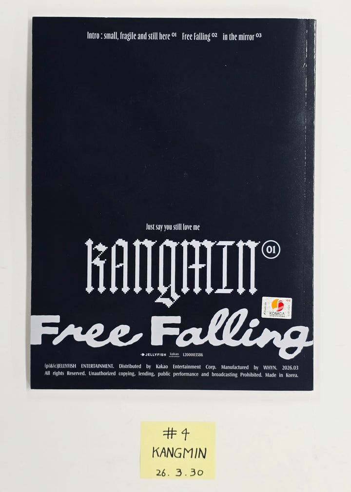KANGMIN "Free Falling" - Hand Autographed(Signed) Promo Album [26.03.30]