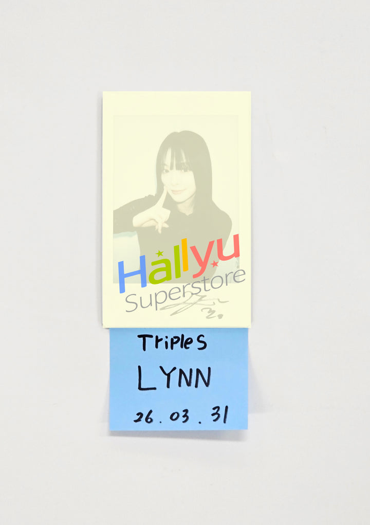 LYNN (of TripleS) - Hand Autographed(Signed) Polaroid [26.03.31]