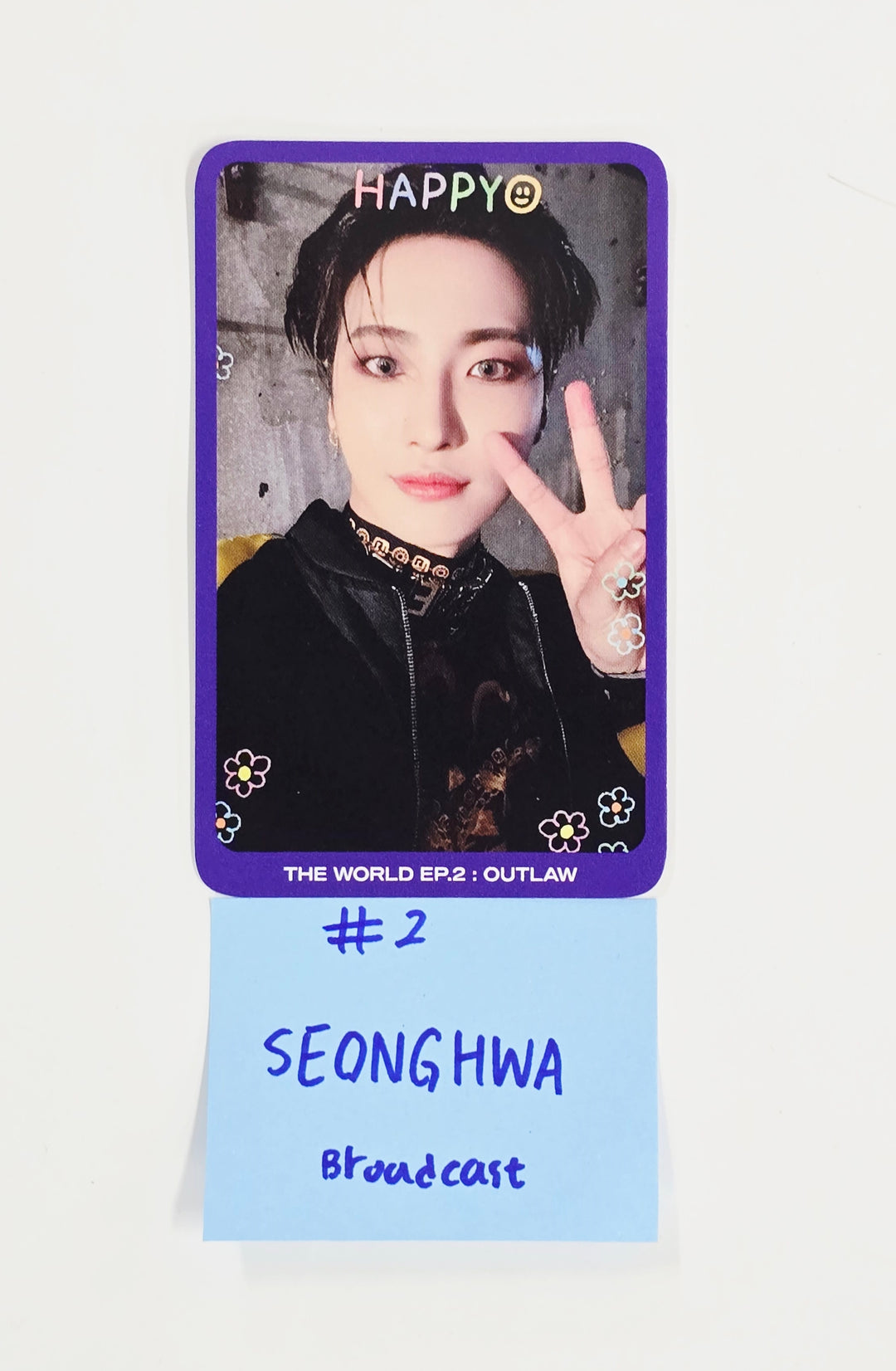 ATEEZ "THE WORLD EP.2 : OUTLAW" - Broadcast Photocard [26.03.31]