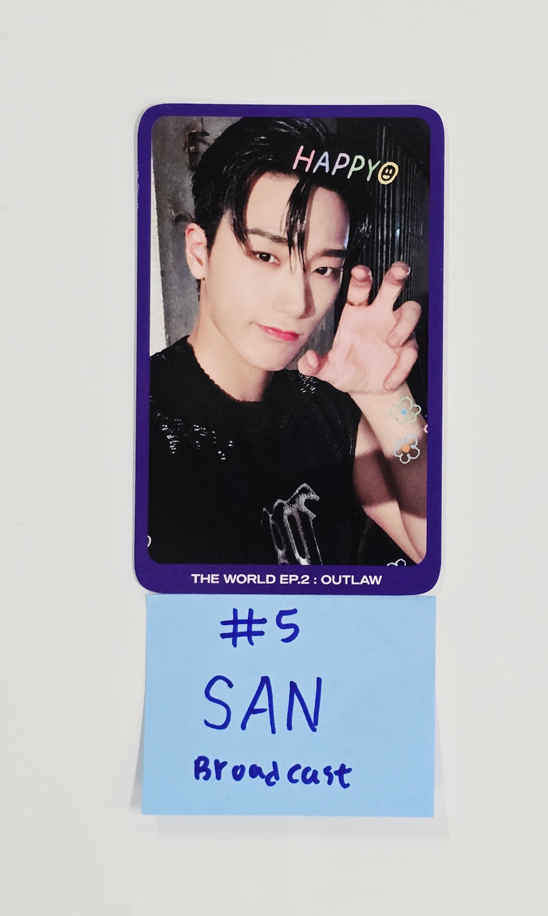ATEEZ "THE WORLD EP.2 : OUTLAW" - Broadcast Photocard [26.03.31]