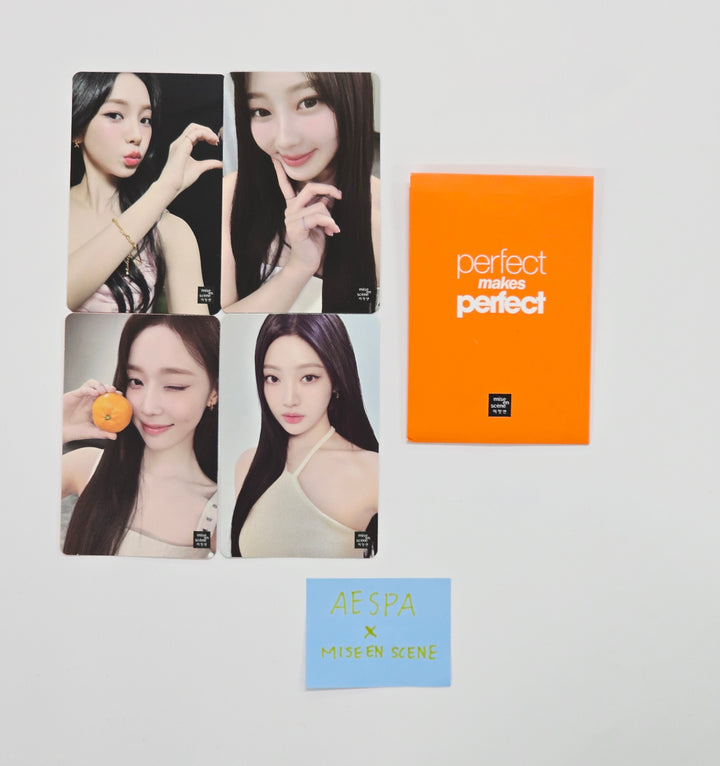Aespa - Mise En Scene Event Photocards Set (4EA) [26.03.31]