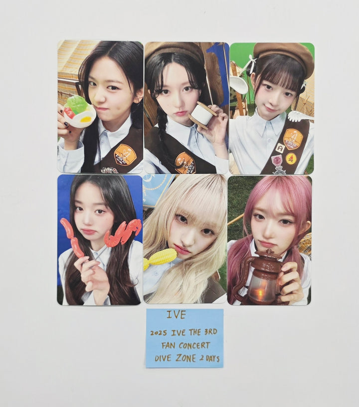 IVE - 2025 IVE The 3rd Fan Concert DIVE ZONE 2 Days Photocards Set (6ea) [26.03.31]