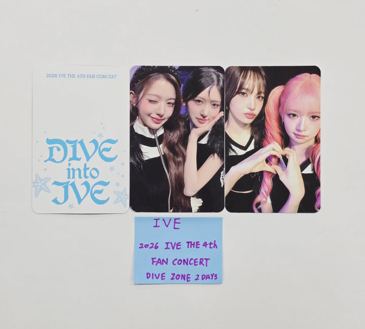 IVE - 2026 IVE The 4th Fan Concert DIVE ZONE 2 Days Unit Photocards Set [26.03.31]