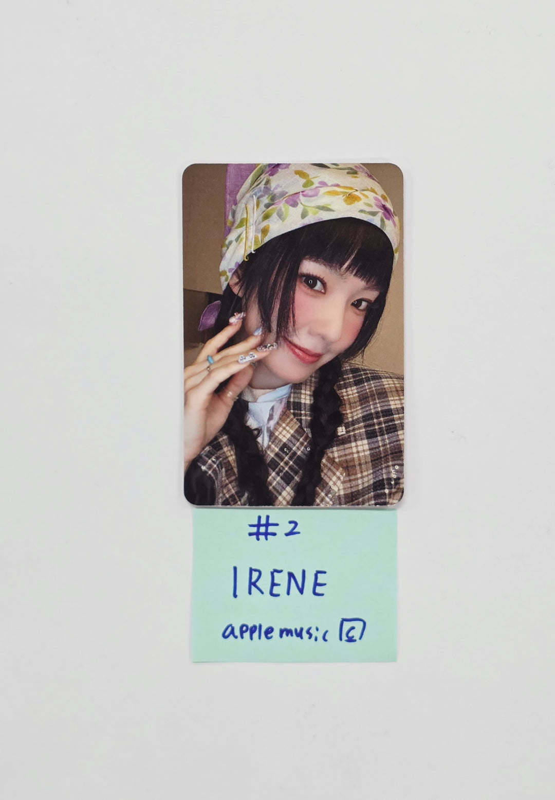 IRENE (of REDVELVET) "Biggest Fan" - Apple Muslc Pre-Order Benefit Photocard (Compact Ver.) [26.04.01]
