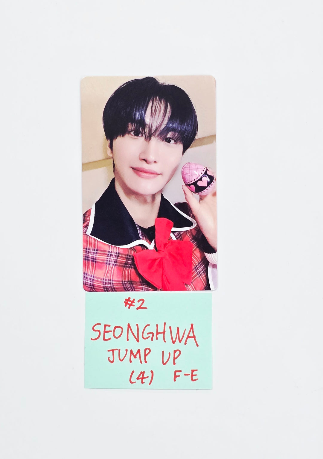 ATEEZ "GOLDEN HOUR : Part.4" - Jump UP Fansign Event Photocard R2 (Digipack ver.) [26.04.01]