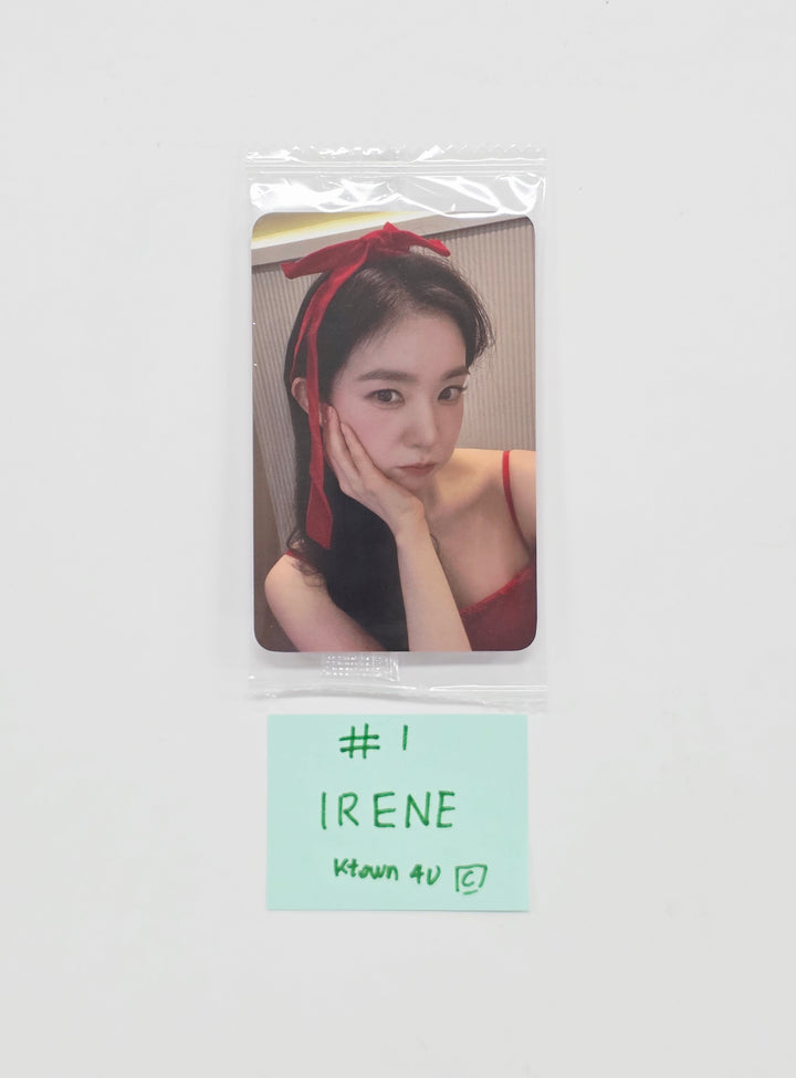 IRENE (of REDVELVET) "Biggest Fan" - Ktown 4u Pre-Order Benefit Photocard (Compact Ver.) [26.04.01]