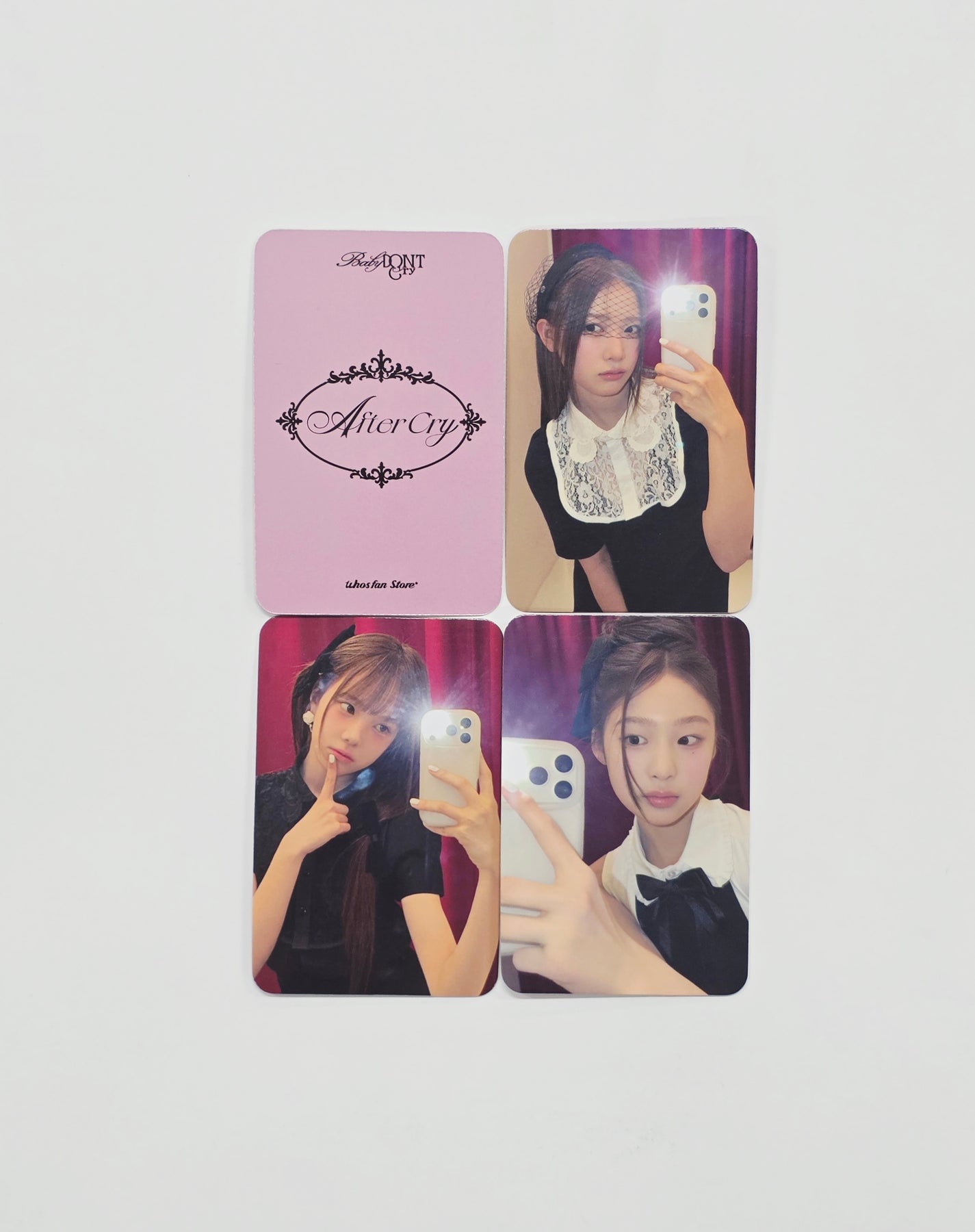 BabyDONTCry べドンク RRRing サイン入り ポストカード KakaoTalk_20260402_175858122_2