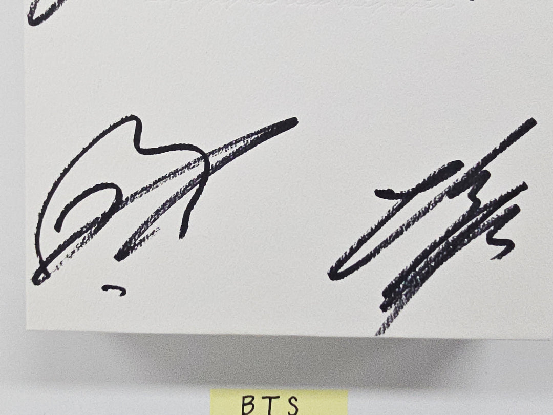 BTS "BE" - Hand Autographed(Signed) Promo Album [26.04.03]