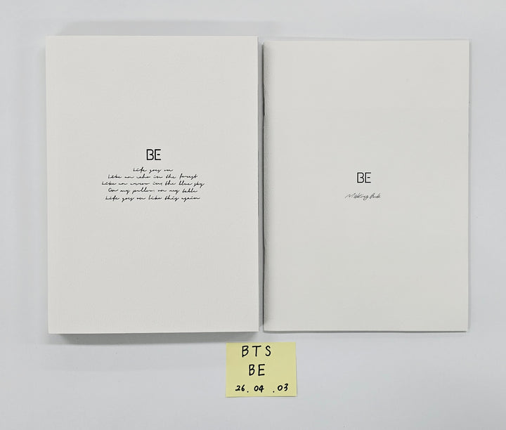 BTS "BE" - Hand Autographed(Signed) Promo Album [26.04.03]