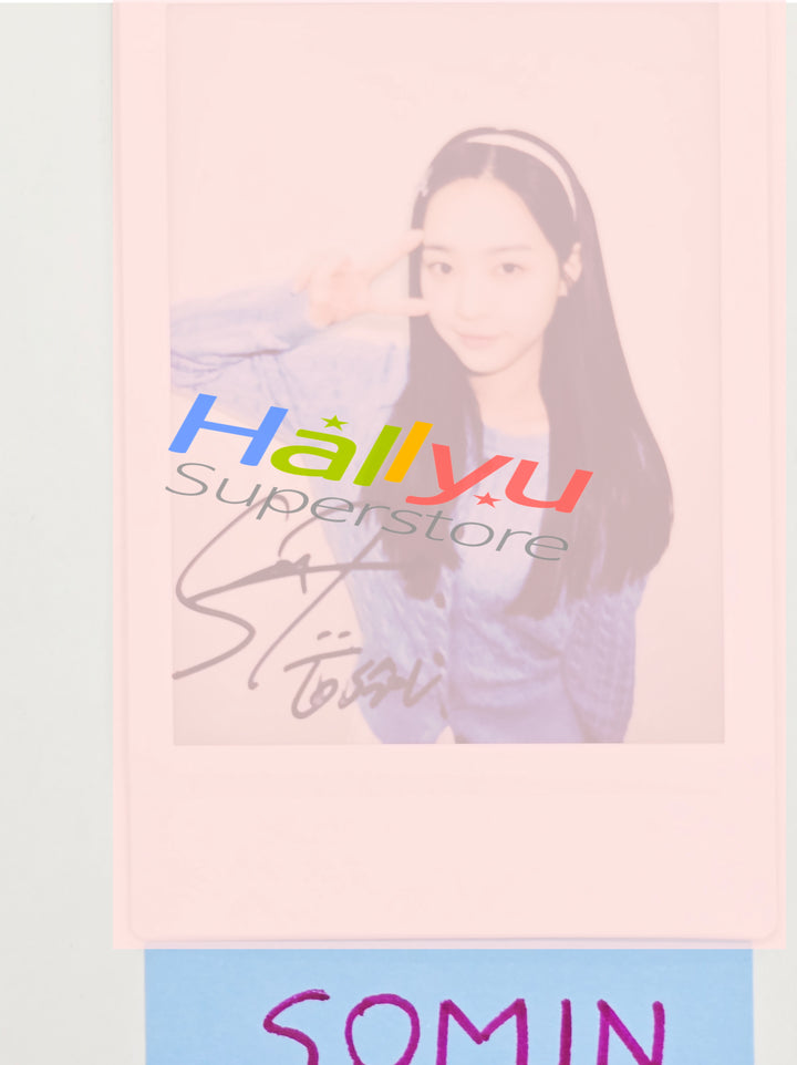 SooMin (of TripleS) - Hand Autographed(Signed) Polaroid [26.04.03]
