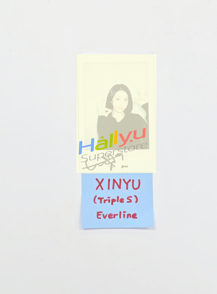 XINYU (of TripleS) - Hand Autographed(Signed) Polaroid [26.04.03]