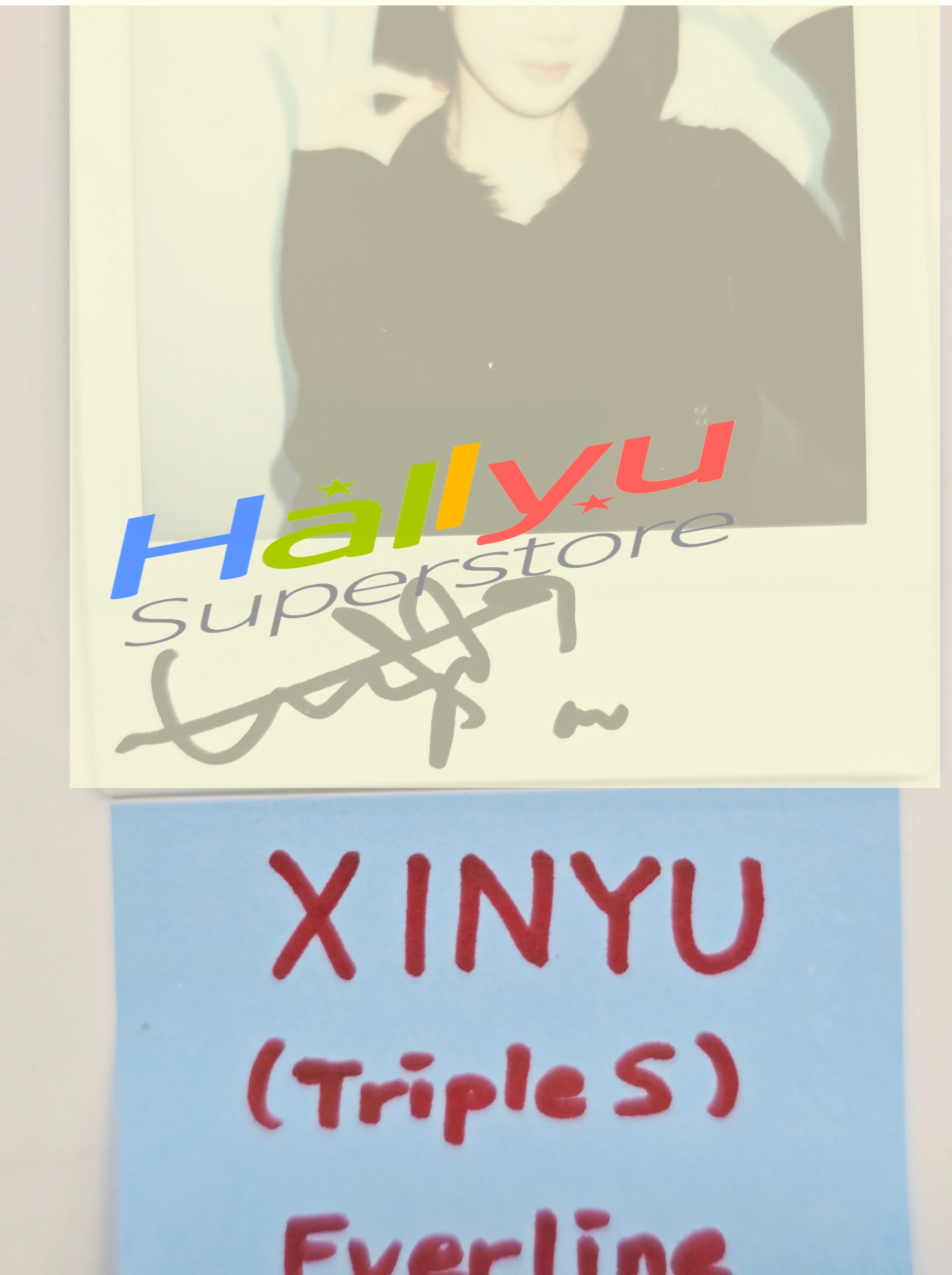 XINYU (of TripleS) - Hand Autographed(Signed) Polaroid [26.04.03