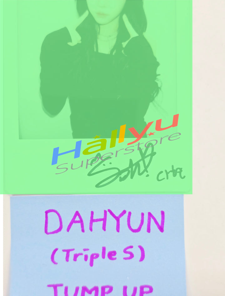 SEO DAHYUN (of TripleS) - Hand Autographed(Signed) Polaroid [26.04.03]