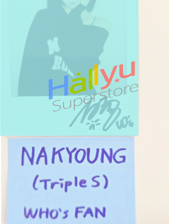 NAKYOUNG (of TripleS) - Hand Autographed(Signed) Polaroid [26.04.03]