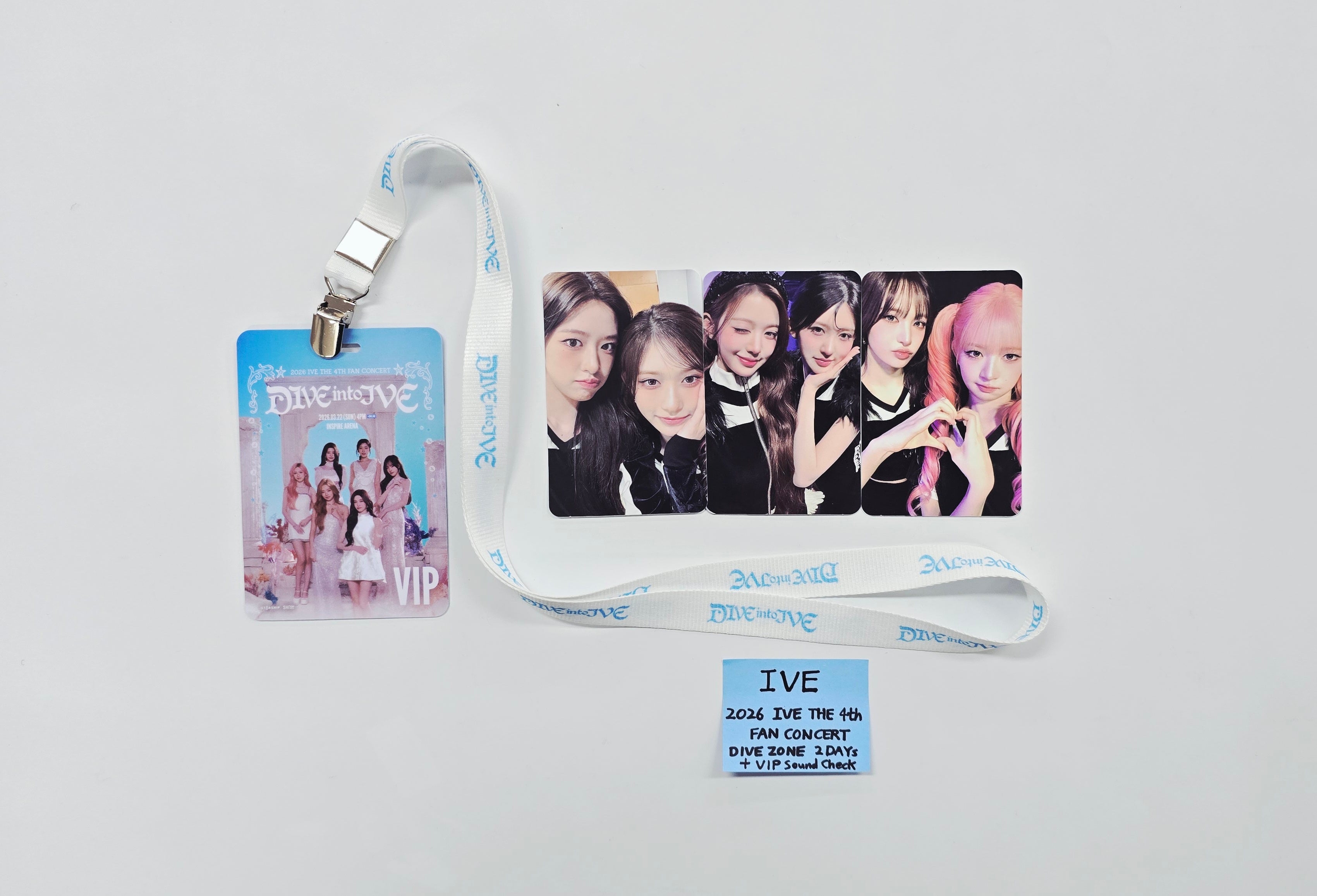 IVE - 2026 IVE The 4th Fan Concert DIVE ZONE 2 Days Unit Photocard