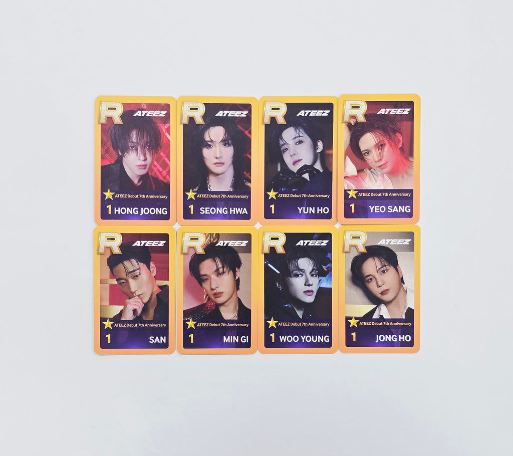 ATEEZ superstar ssatz PVC トレカ ユノ ソウルコン ATEEZ - 7th Anniversary Superstar Ateez [26.04.03] – HALLYUSUPERSTORE