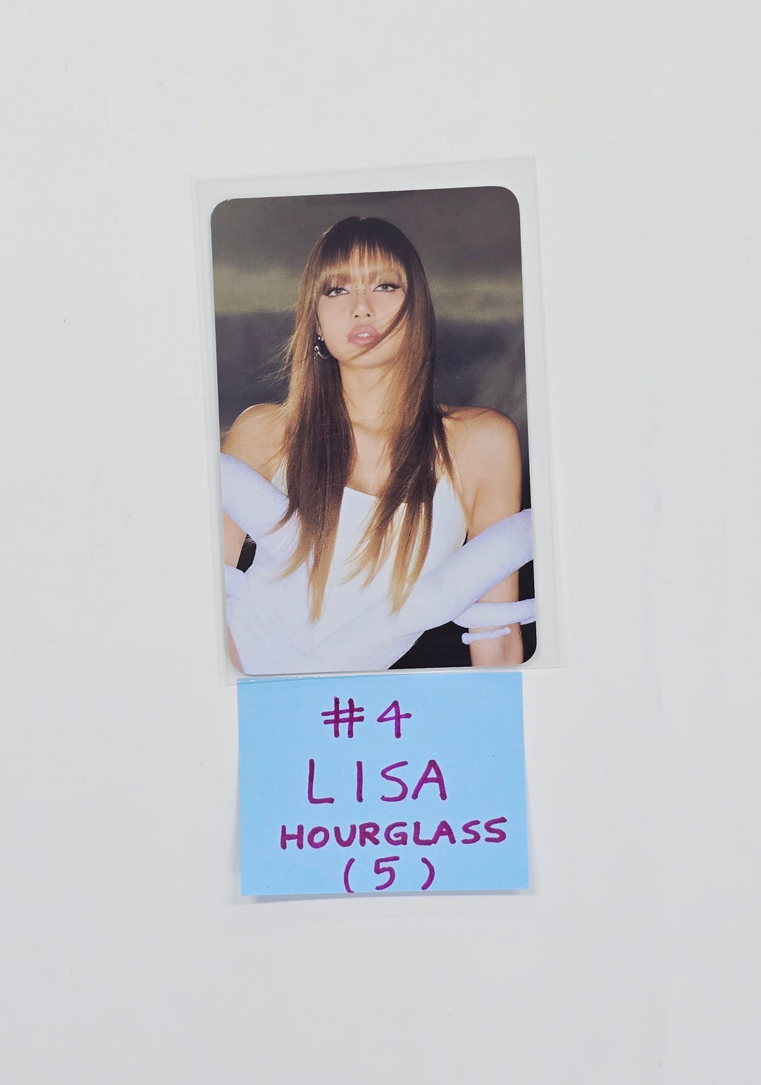 BLACK PINK "DEADLINE" - Ktown4U Hourglass Event Photocard, Polaroid type Photocard, Keyring [26.04.03]