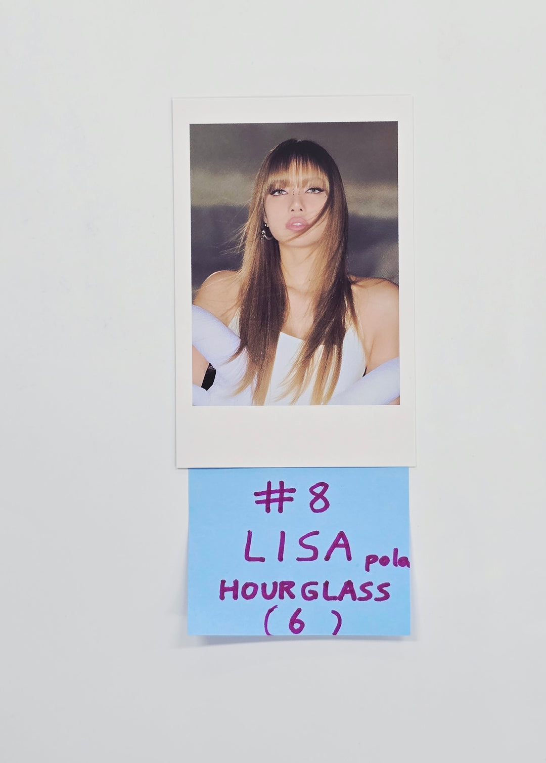 BLACK PINK "DEADLINE" - Ktown4U Hourglass Event Photocard, Polaroid type Photocard, Keyring [26.04.03]
