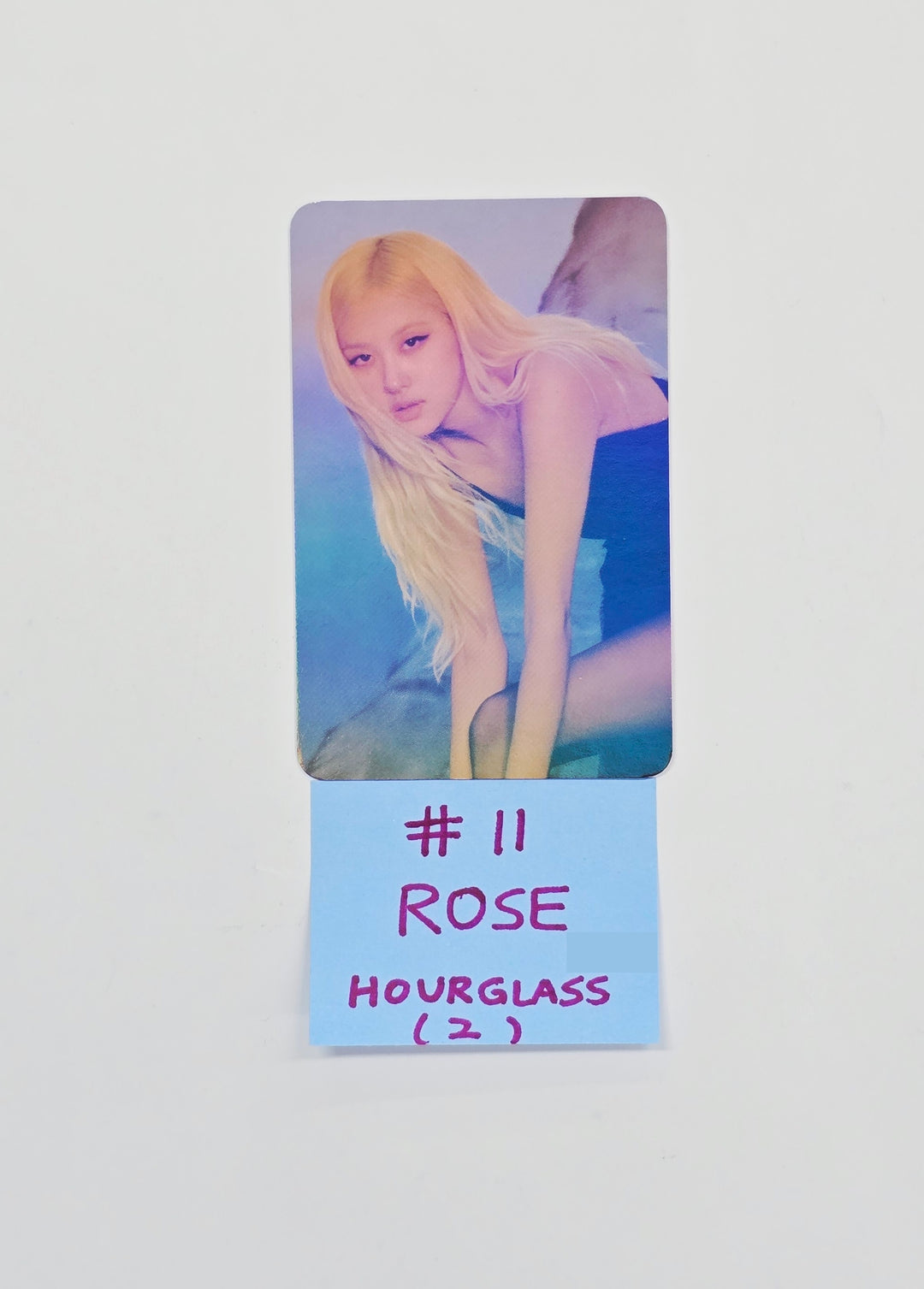 BLACK PINK "DEADLINE" - Ktown4U Hourglass Event Photocard, Polaroid type Photocard, Keyring [26.04.03]