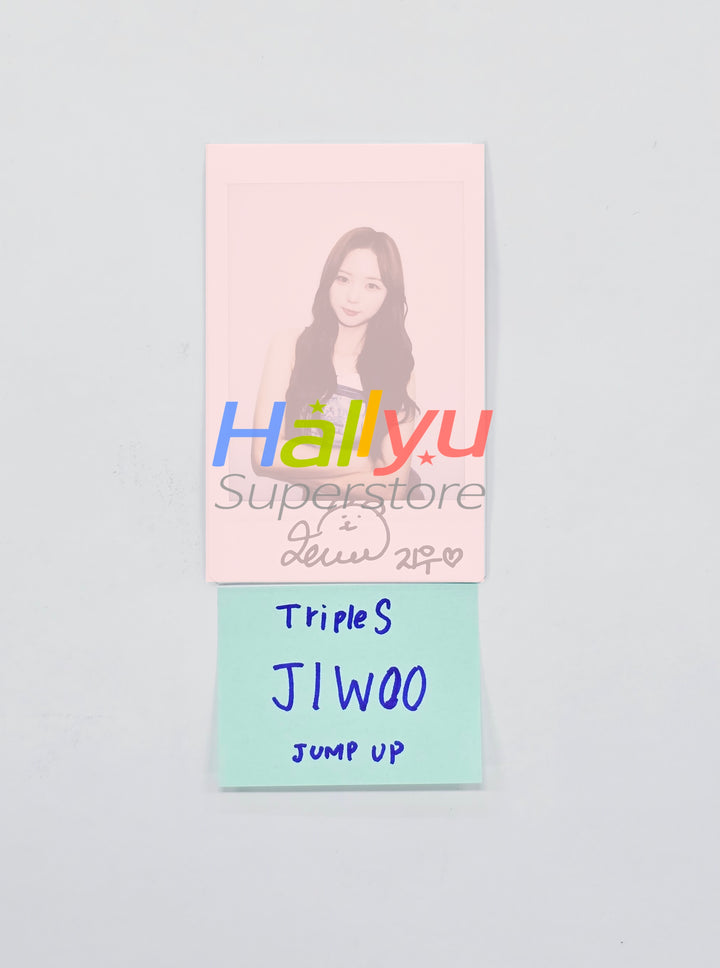 JiWoo (of TripleS) - Hand Autographed(Signed) Polaroid [26.04.06]
