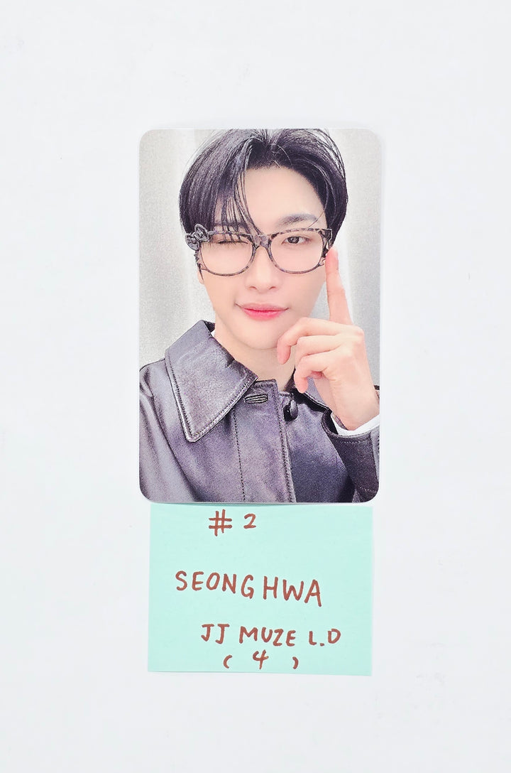 ATEEZ "GOLDEN HOUR : Part.4" - JJ Muze Lucky Draw Event Photocard [26.04.06]