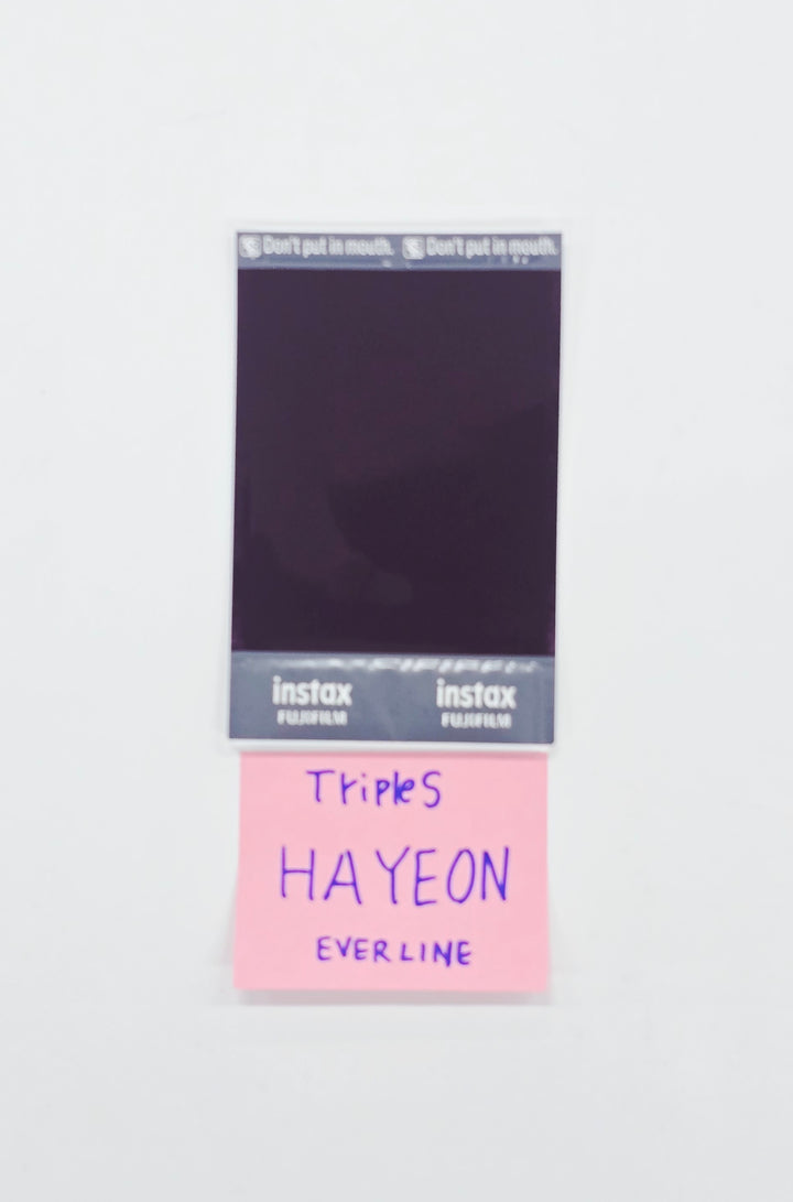 HAYEON (of Triples) - Hand Autographed(Signed) Polaroid [26.04.07]