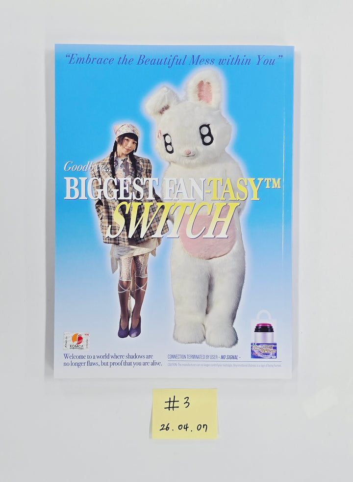IRENE (of Red Velvet) "Biggest Fan" - Hand Autographed(Signed) Promo Album [26.04.07]