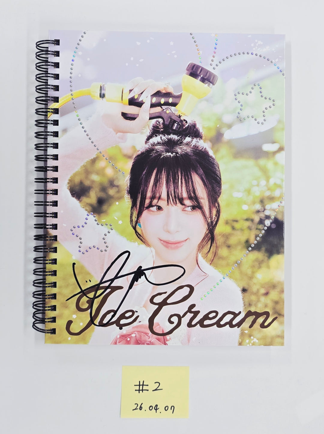 YUNA "Ice Cream" - Hand Autographed(Signed) Promo Album [26.04.07]