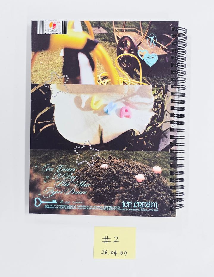 YUNA "Ice Cream" - Hand Autographed(Signed) Promo Album [26.04.07]