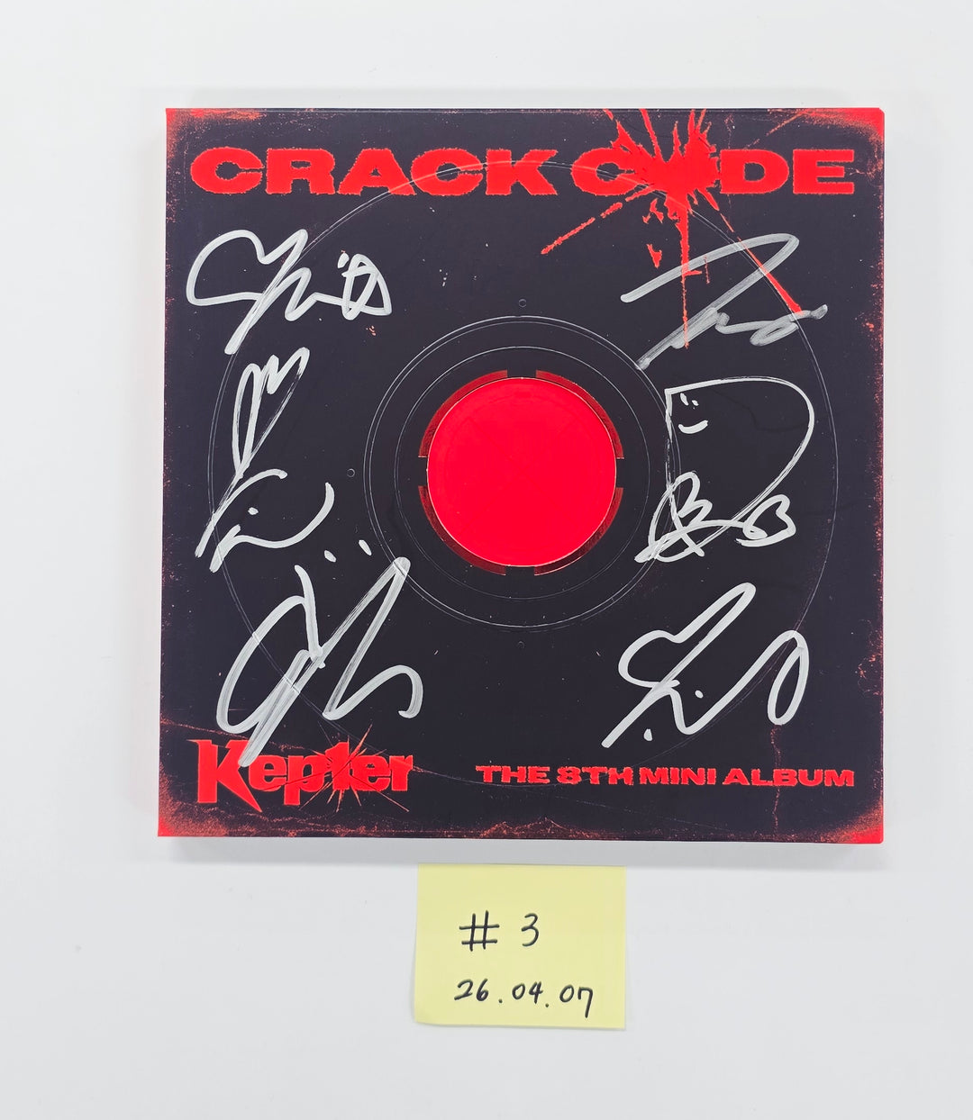 Kep1er "CRACK CODE" - Hand Autographed(Signed) Promo Album [26.04.07]