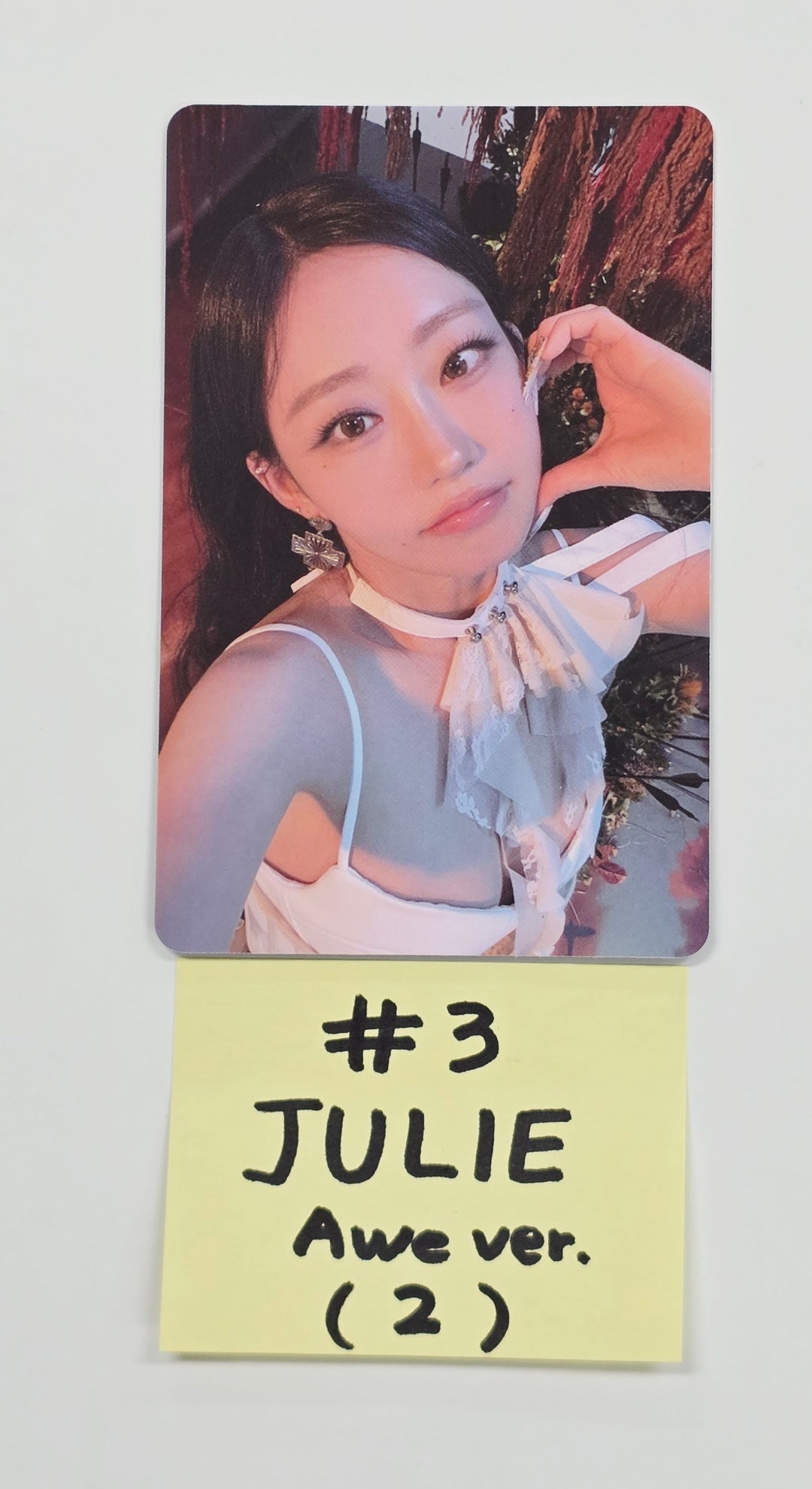 KISS OF LIFE "Who is she" - Official Photocard (Awe ver.) [26.04.07]
