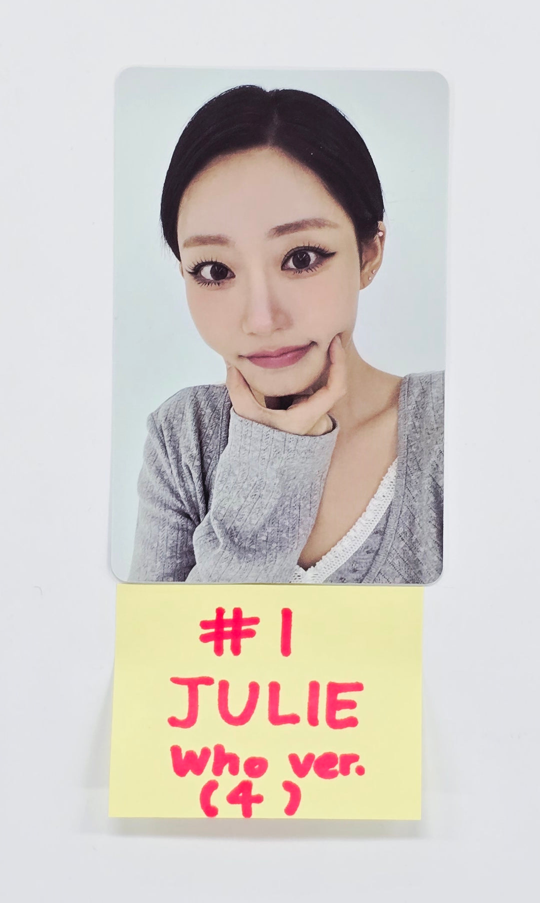 KISS OF LIFE "Who is she" - Official Photocard (who ver.) [26.04.07] Must Read !