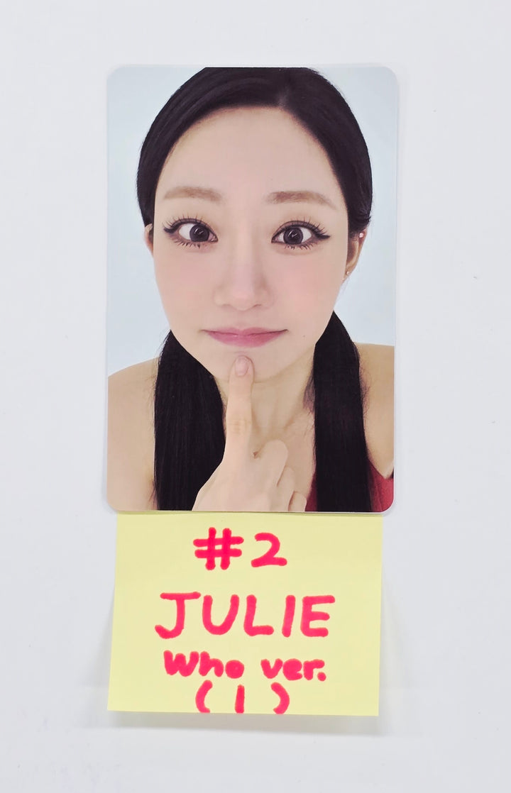 KISS OF LIFE "Who is she" - Official Photocard (who ver.) [26.04.07] Must Read !